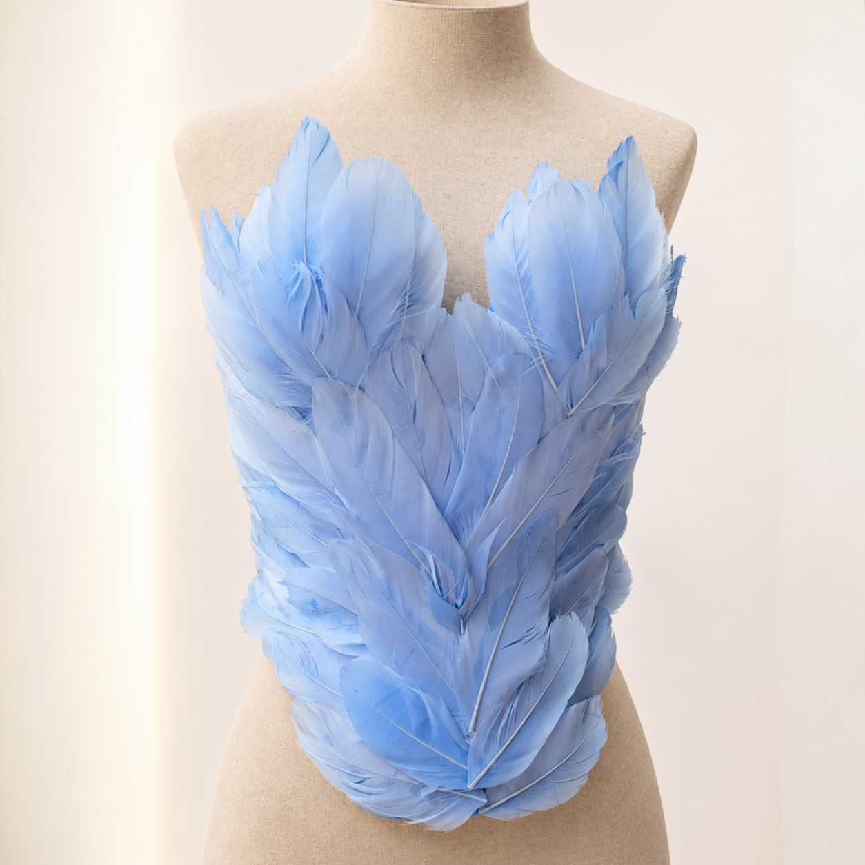 Peto Hécate Plumas Azul