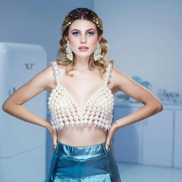 Maxi Pearl Top