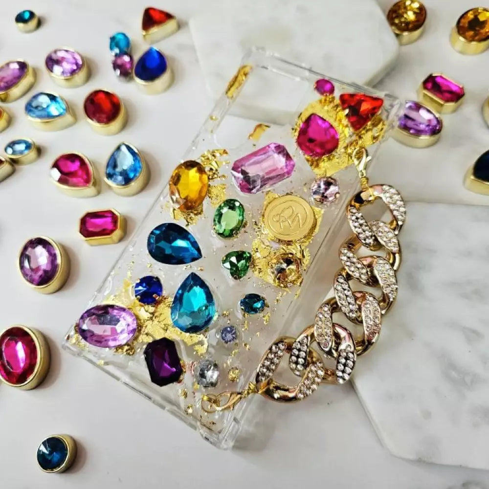 Rainbow Cell Phone Case with Removable Chain (Huawei and Xiaomi)
