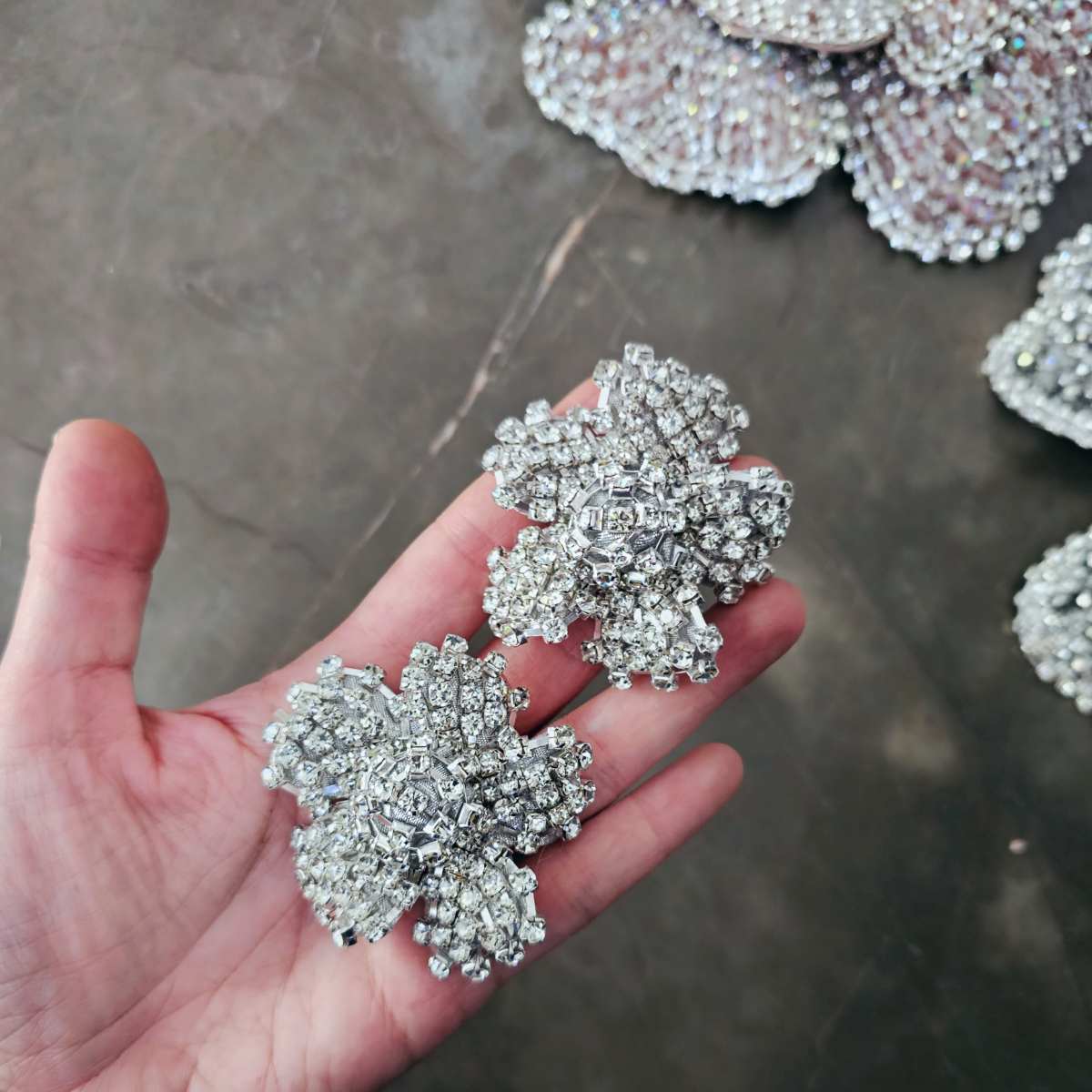 Capella Flower Earrings for Men