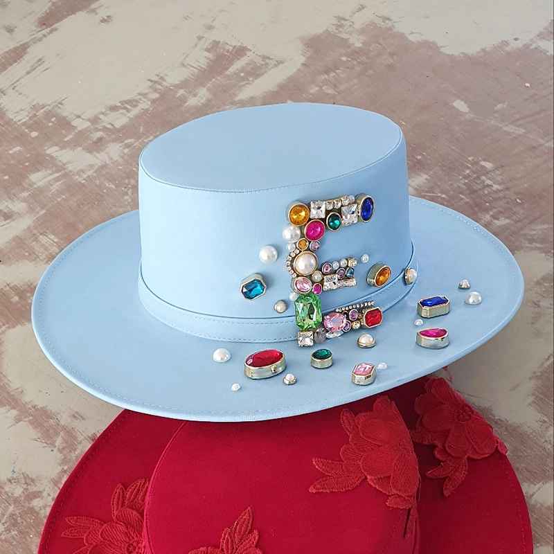 Sombrero Cordobés Monograma Cristales