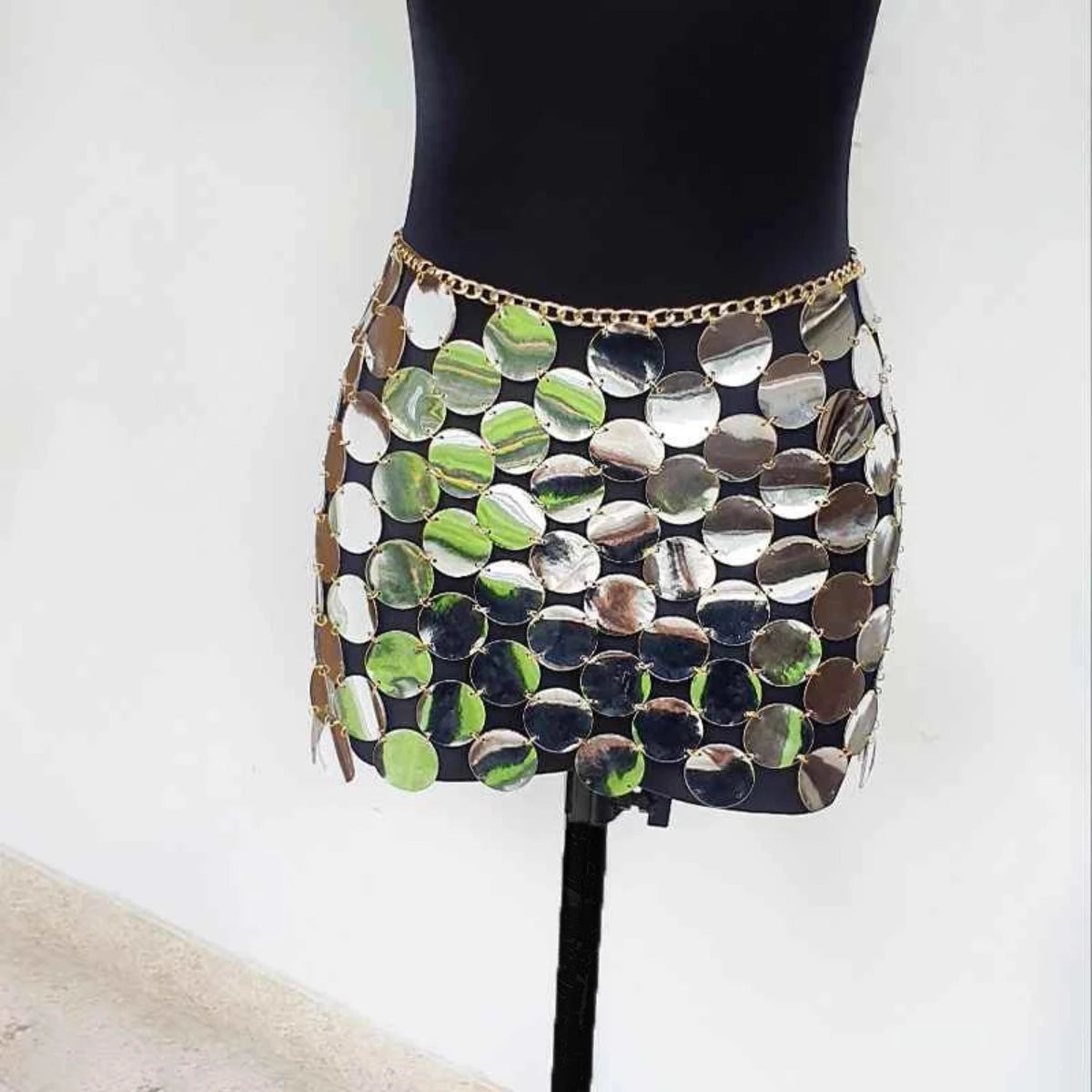 Coins Mini Skirt