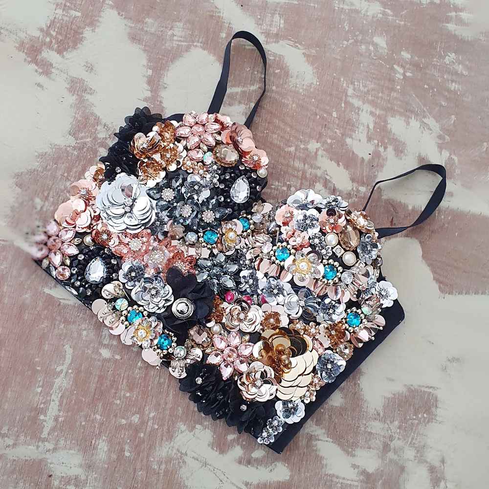 Deep Noir Bustier