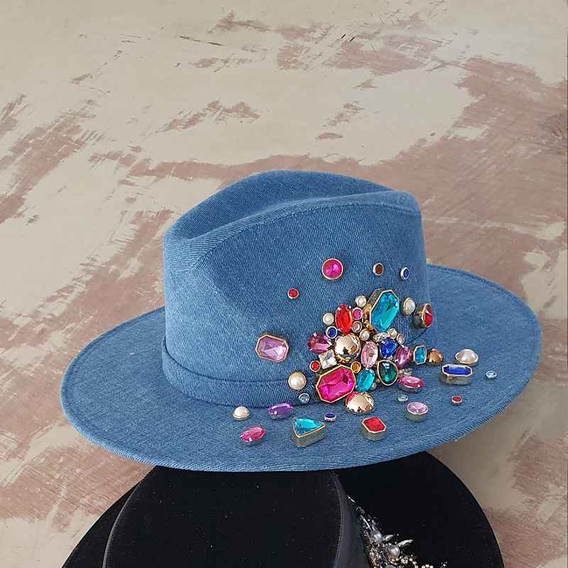 Splat Colors Fedora Hat