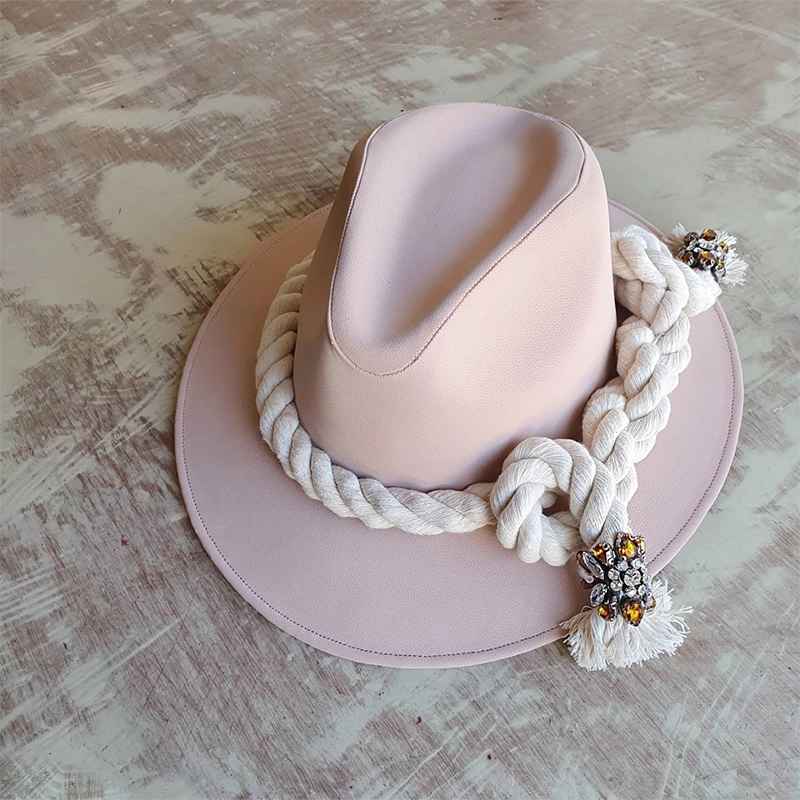 Rustic Toquilla Fedora Hat