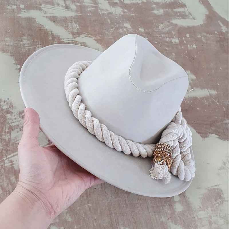 Sombrero Fedora Toquilla Rústica