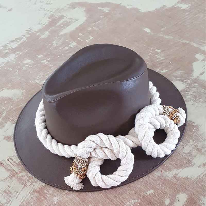 Sombrero Fedora Toquilla Rústica