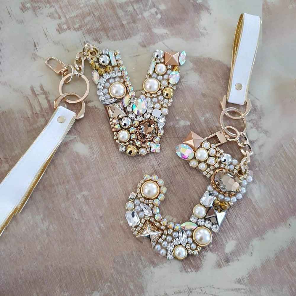 Crystal keychain