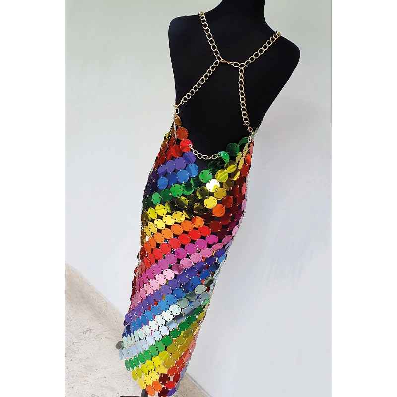 Long Coins Dress