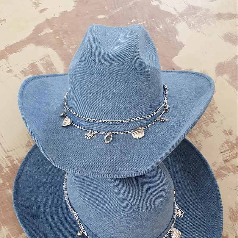 Color Block Texan Hat