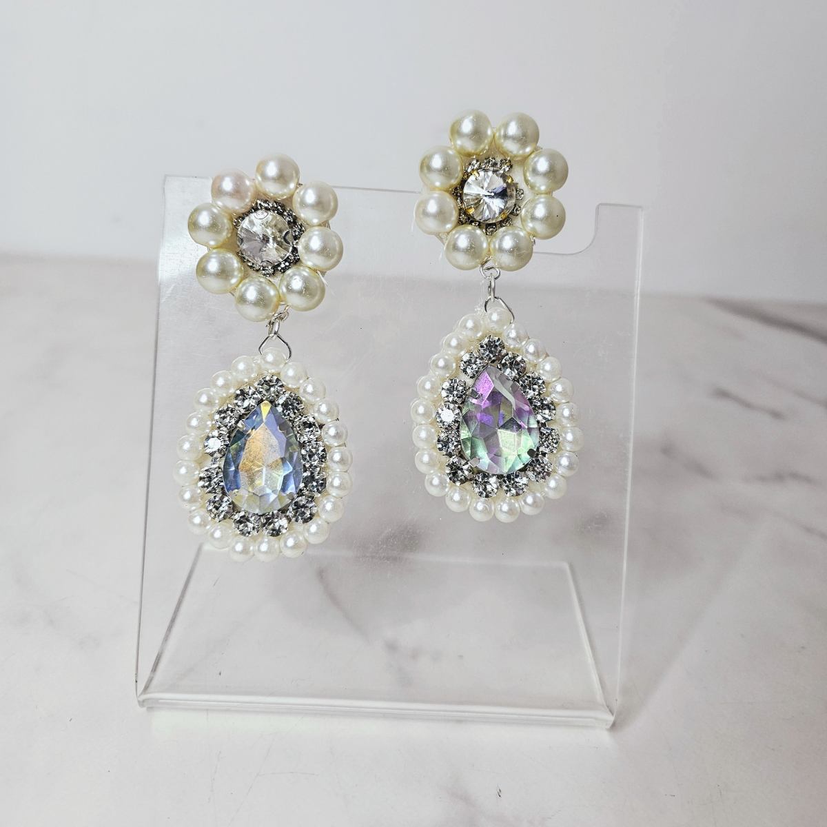 Aretes Perlas Alexa