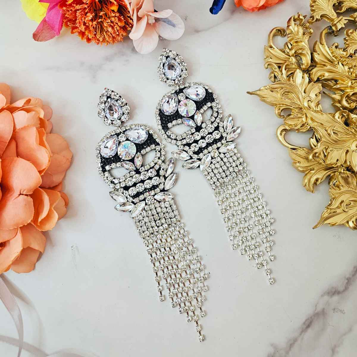 Maxi Aretes Calavera