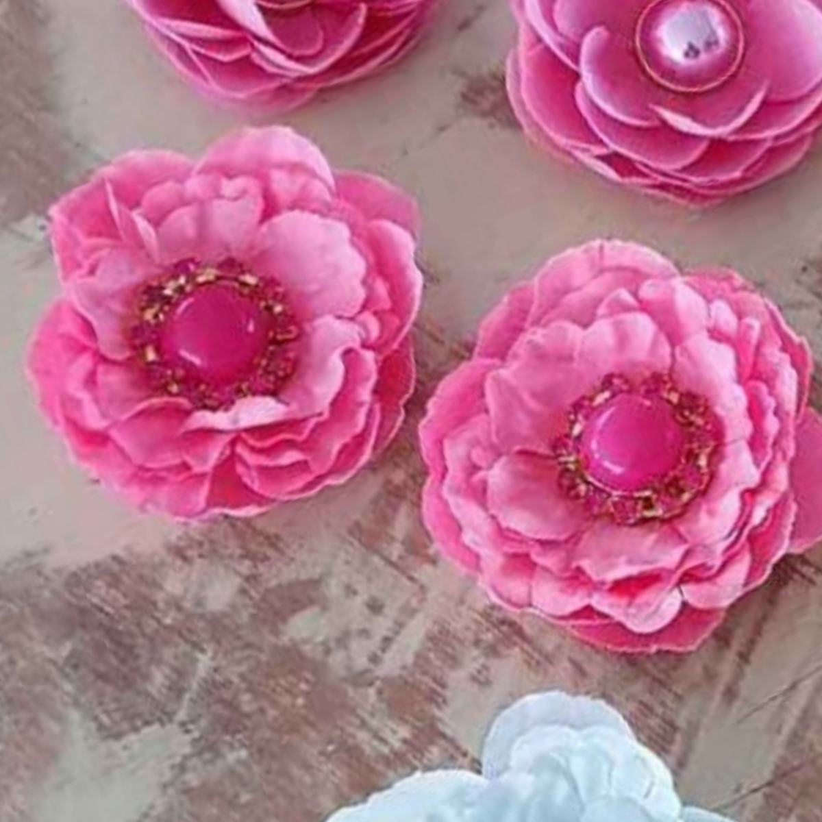 Aretes Pin Flores