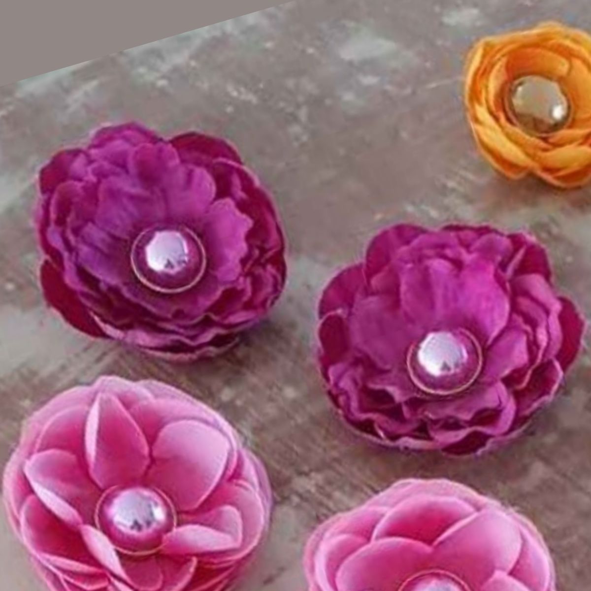 Aretes Pin Flores