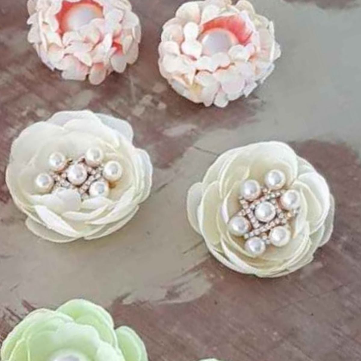 Aretes Pin Flores