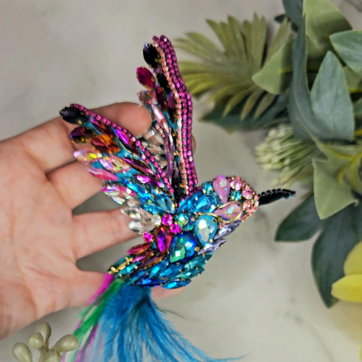 Prendedor Colibrí