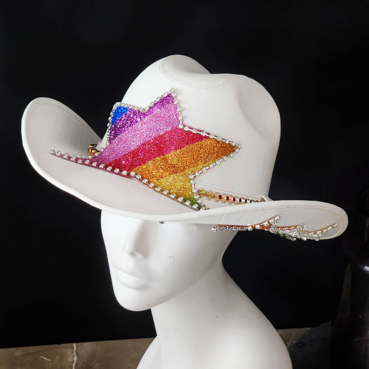 Sombrero Texana Estrella Arcoiris