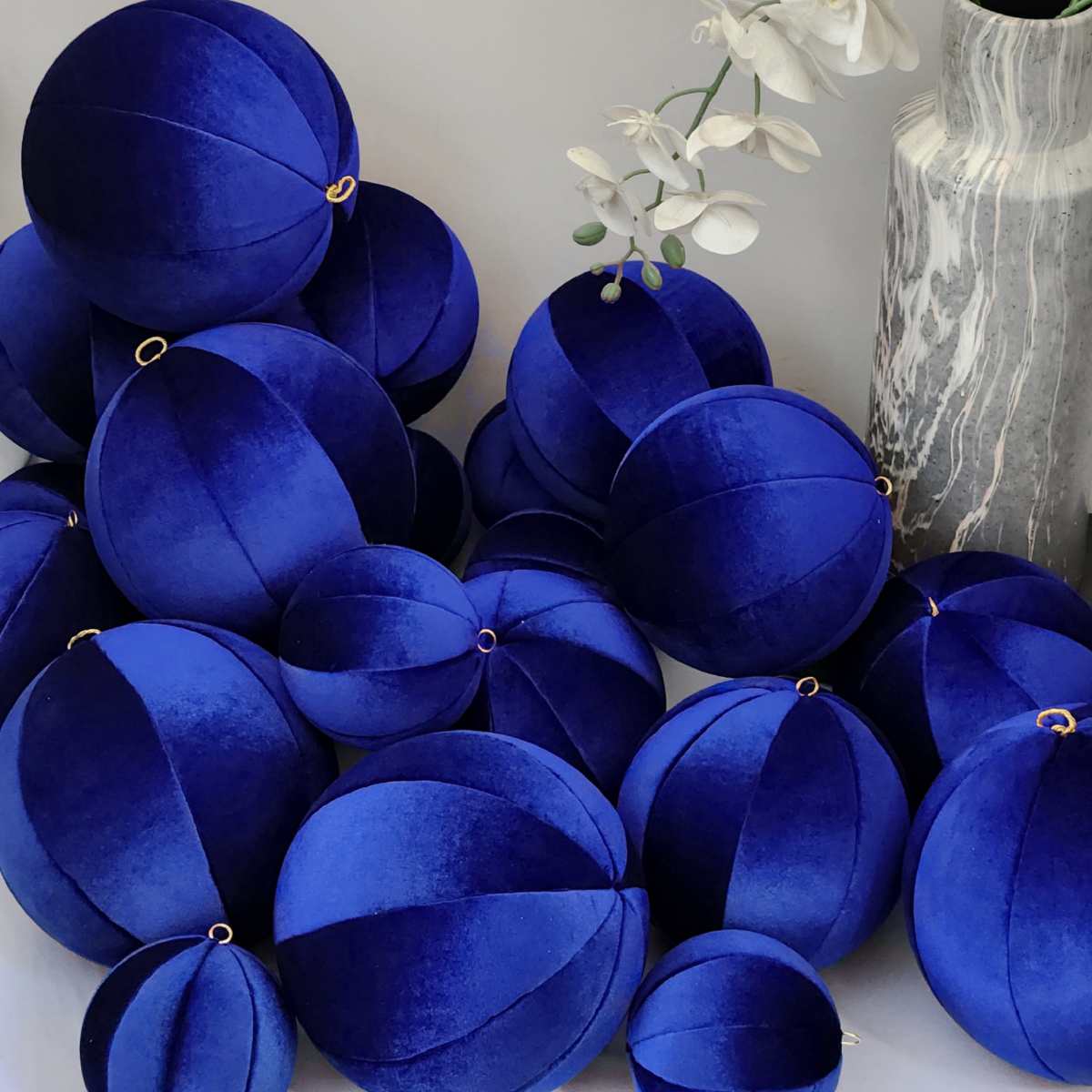 Christmas Balls in Segment