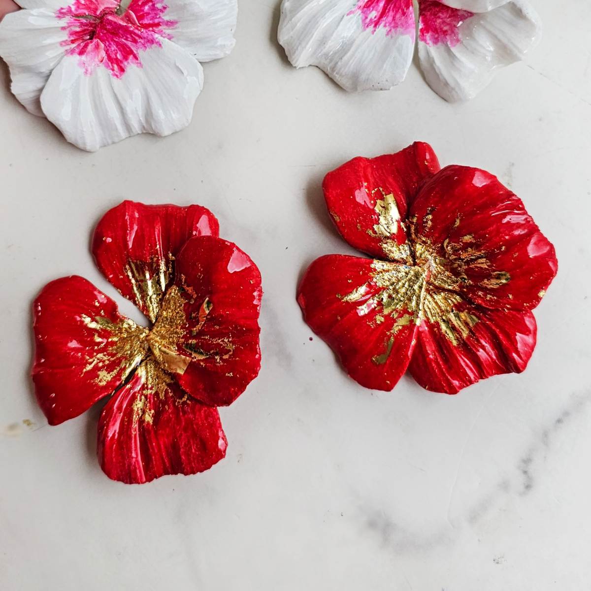 Aretes Flor Hawaii