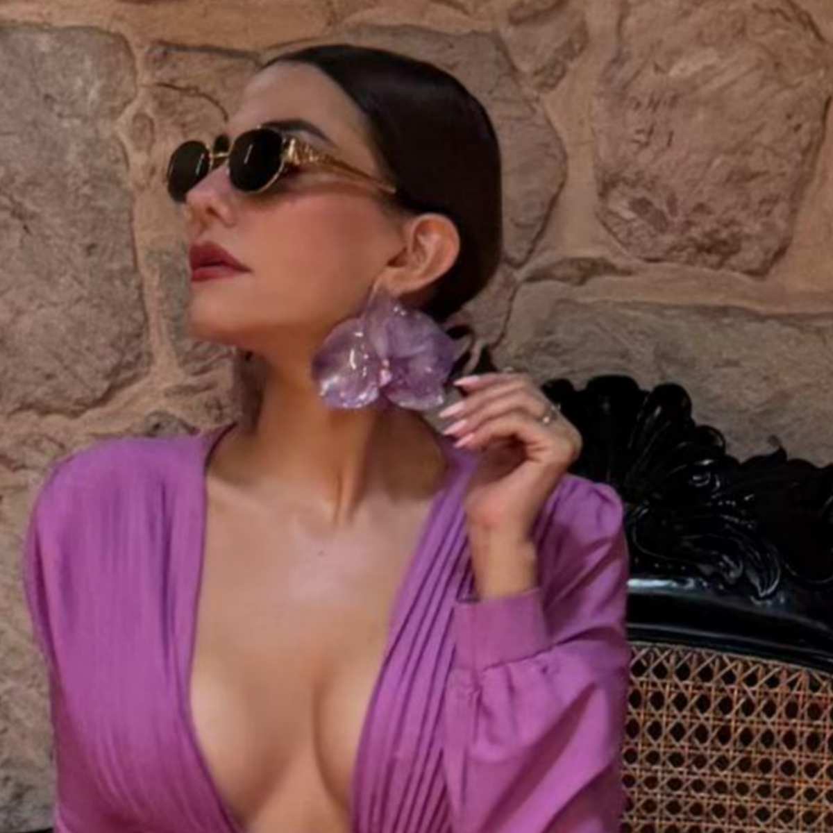 Lilac Royal Orchid Earrings