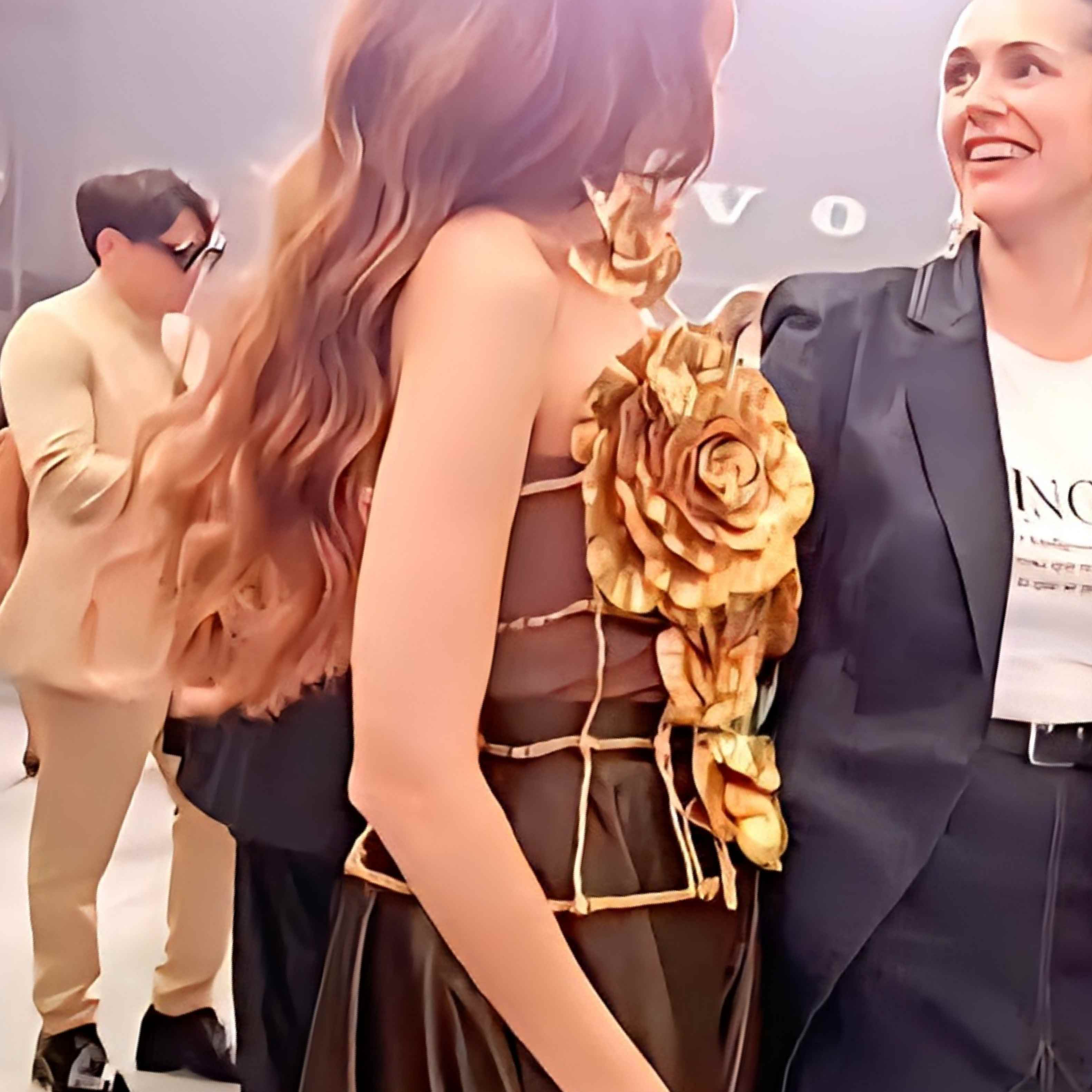 Corset Minerva Rosas Doradas