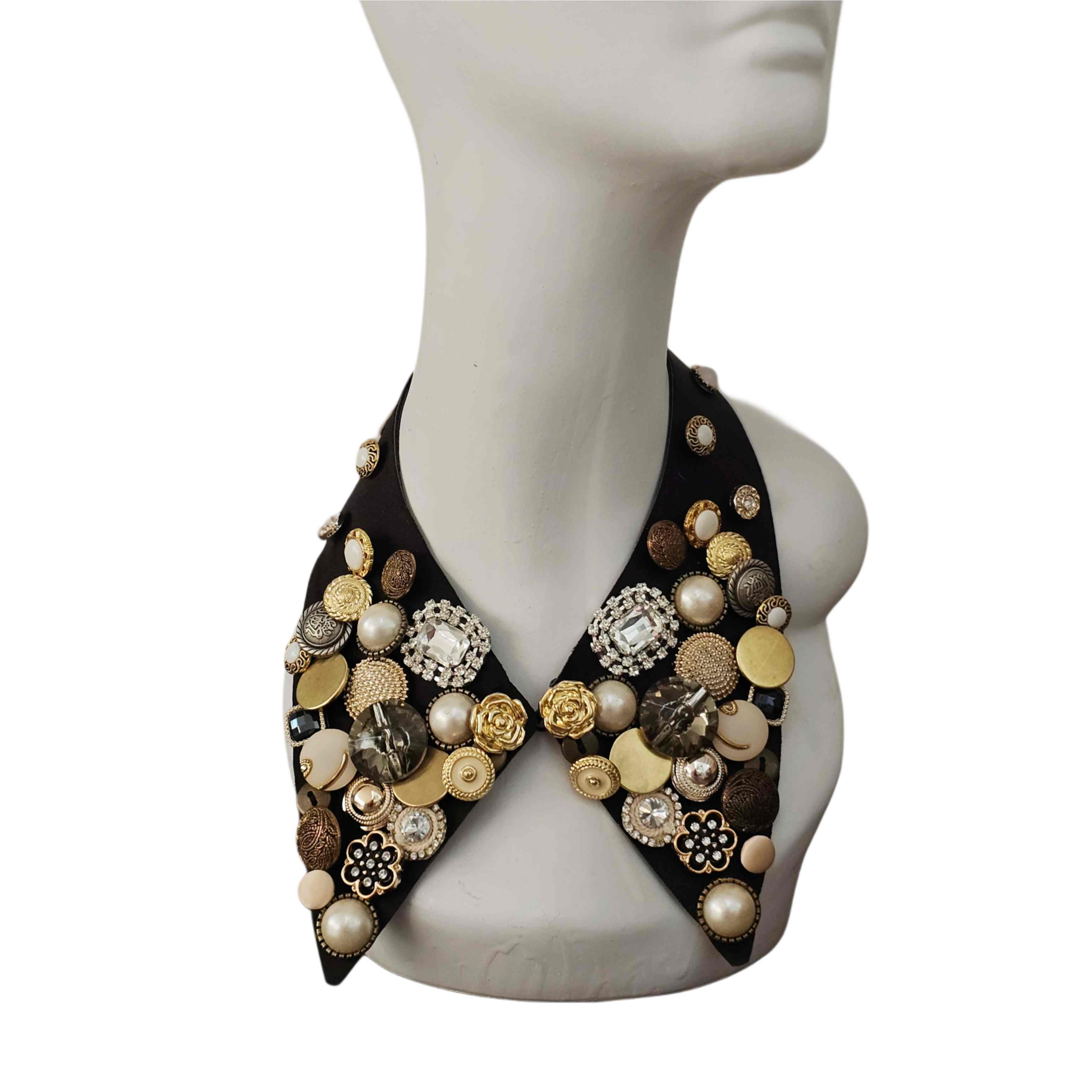 Collar Cuello Botones