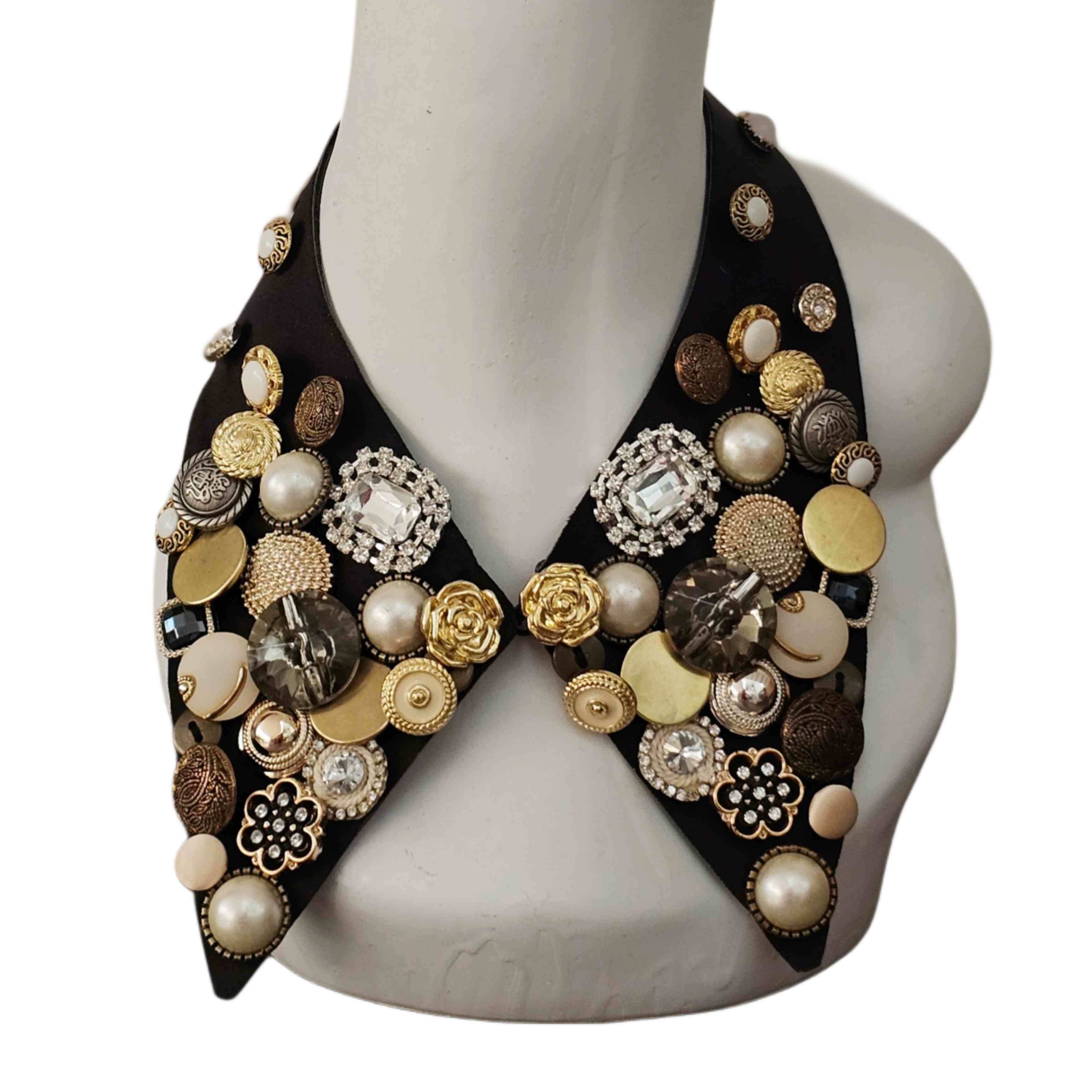 Collar Cuello Botones