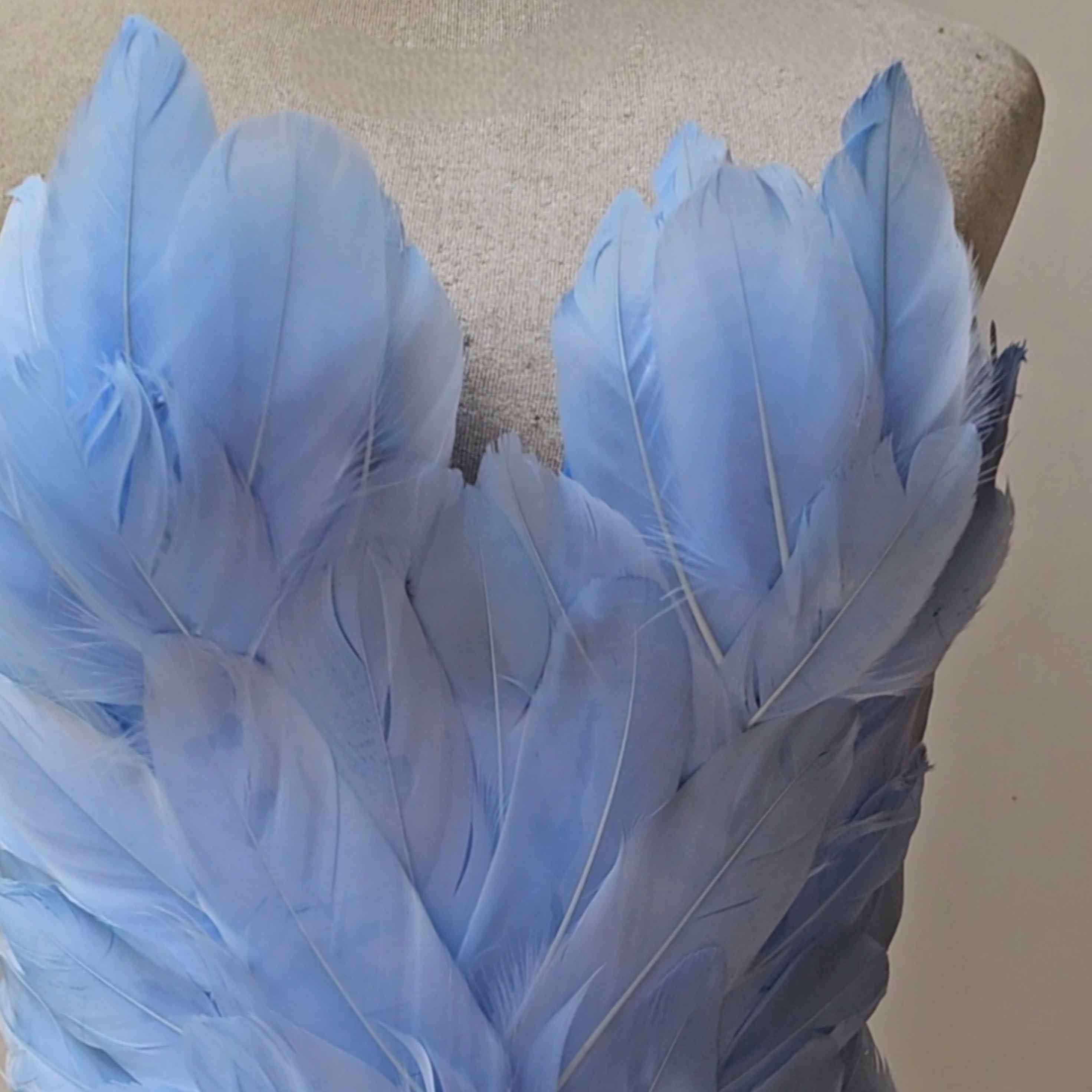 Peto Hécate Plumas Azul