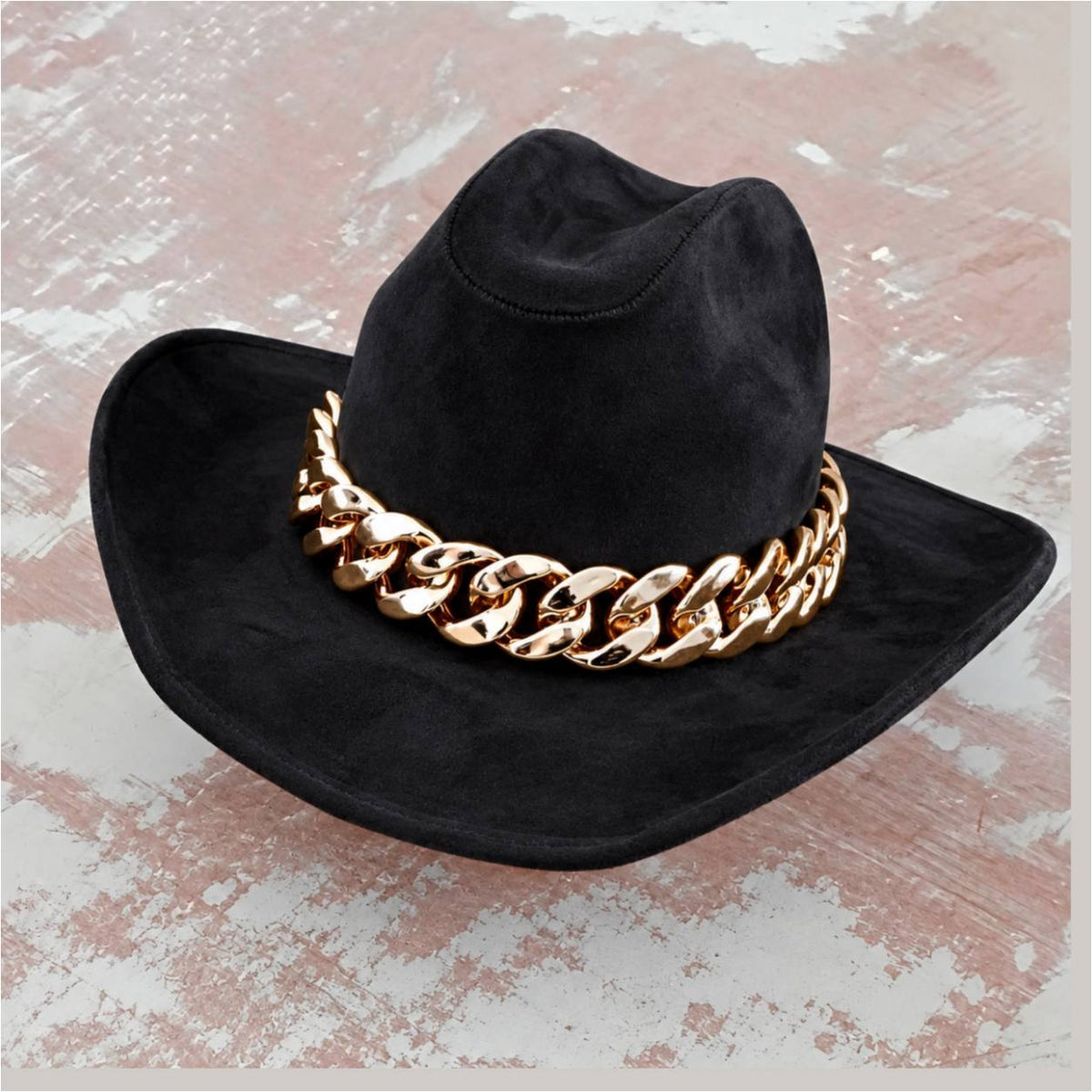 Sombrero Texana Cadenas Negra