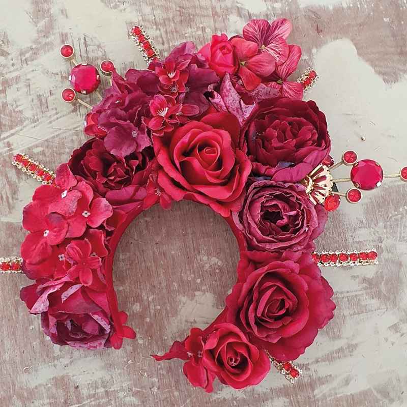 Boons Flower Crown Catrinas Headdress 1.7D