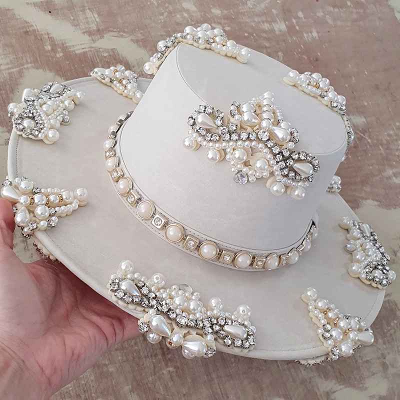 Sombrero Cordobés Perlas Lux
