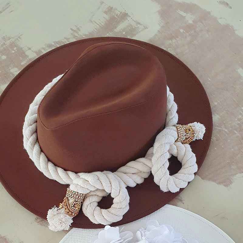 Sombrero Fedora Toquilla Rústica