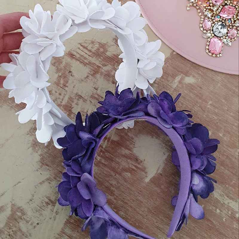 Diadema Maxi Flores