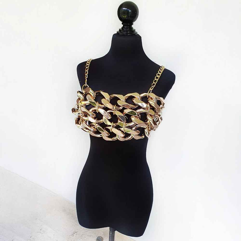 Top Eslabones Cadena Corto