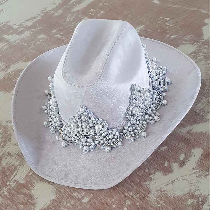 Sombrero Texana Argento